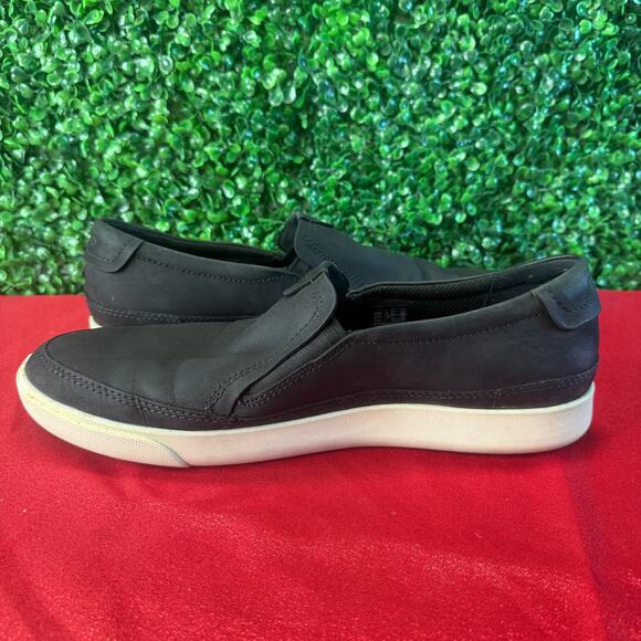 ECCO Men\'s Black Leather Slip On Shoes Size 11 US 45 EU Comfort Sneakers main image 4